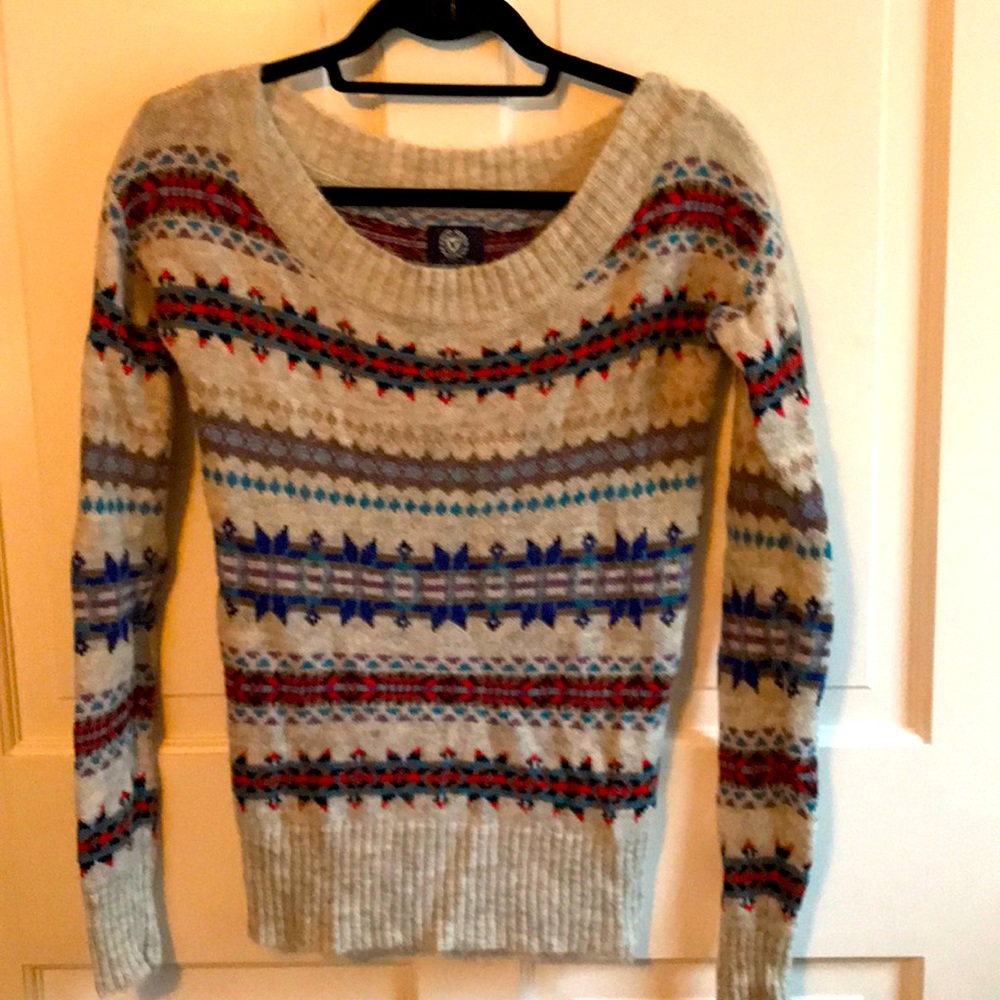 Wool knitted AE sweater